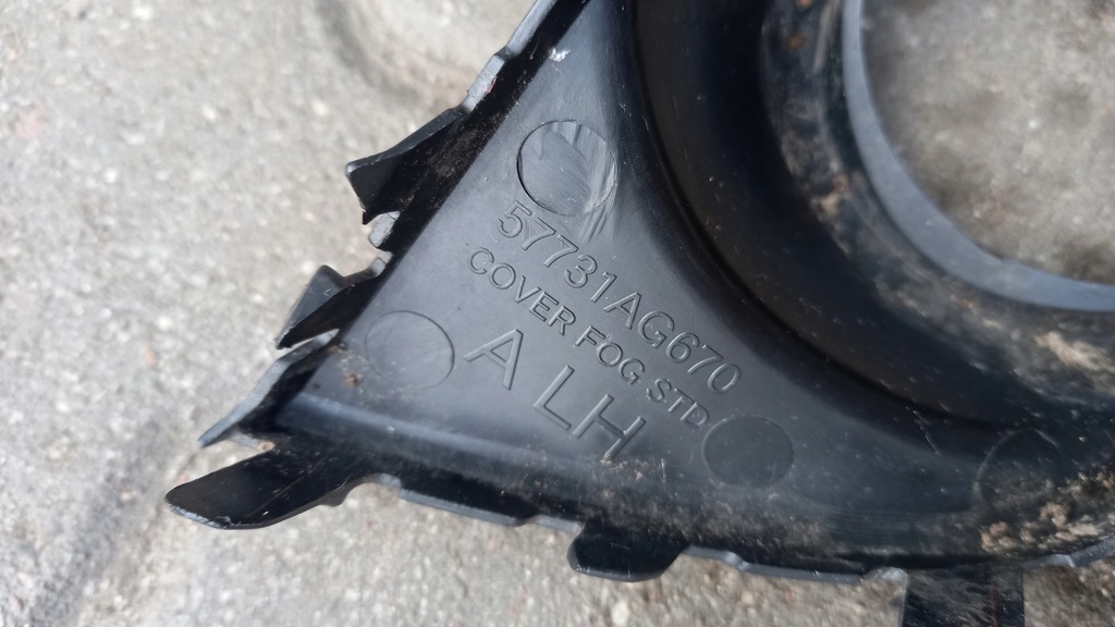 фото №5, Subaru legacy iv рамка противотуманной фары левая 57731ag670