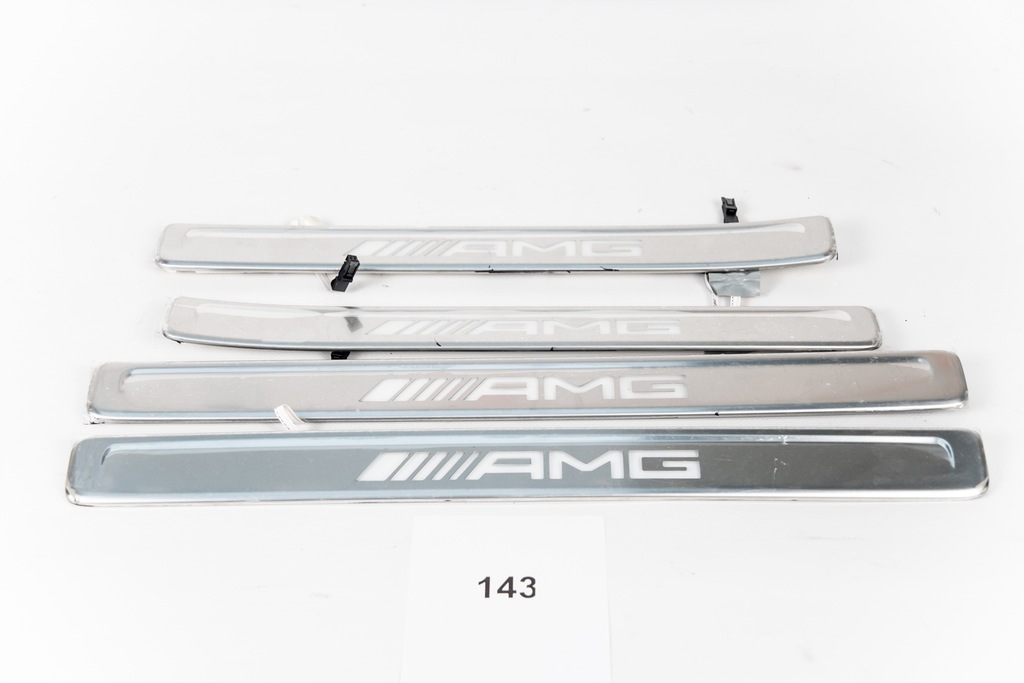 фото №1, Накладки пороговые пороги mercedes w223 s-class s63 amg