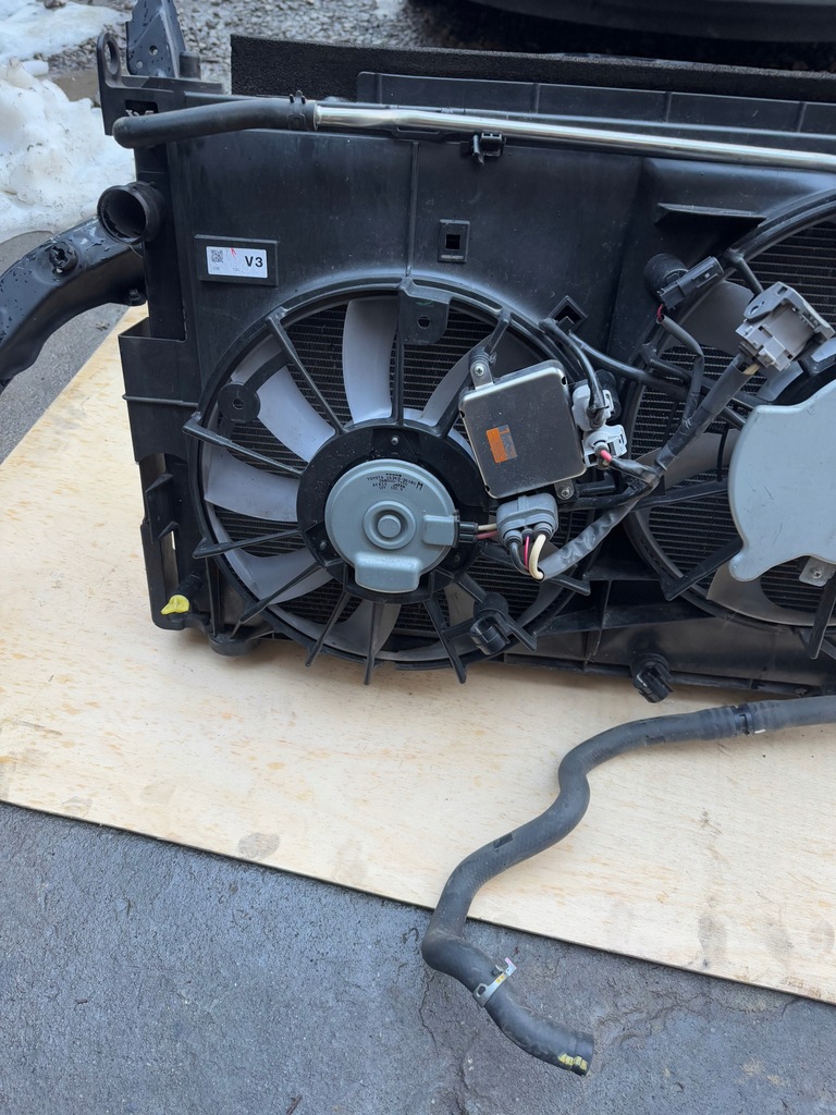 фото №10, Pas передний радиатор вентилятор усилитель передние lexus nx 300 lift