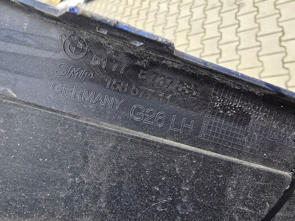 фото №16, Молдинг поріг ліва bmw 4 g26 8737085