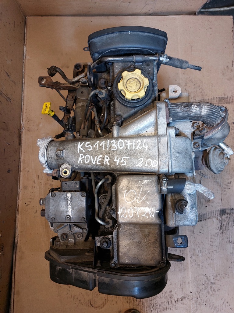 фото №7, Двигун з система паливний rover 45 2.0itd 74kw 20t2n