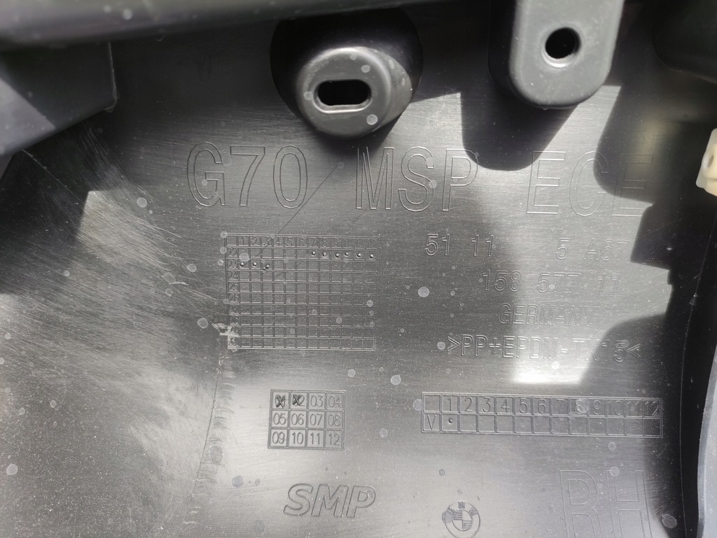 фото №11, Бампер передний bmw 7 i7 g70 m набор