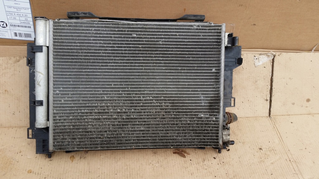 фото №1, Радиатор вентилятор renault twingo iii