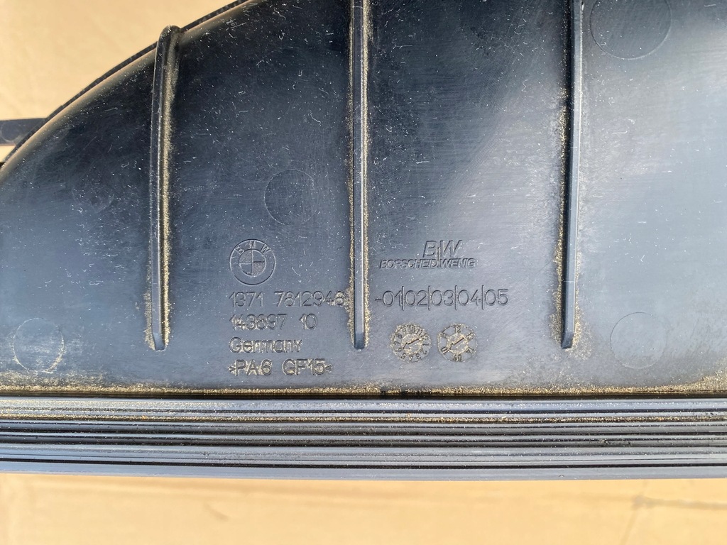 фото №10, Bmw f10 f11 труба повітрозабірник шланг резонатор повітря датчик 8512249 оригінал