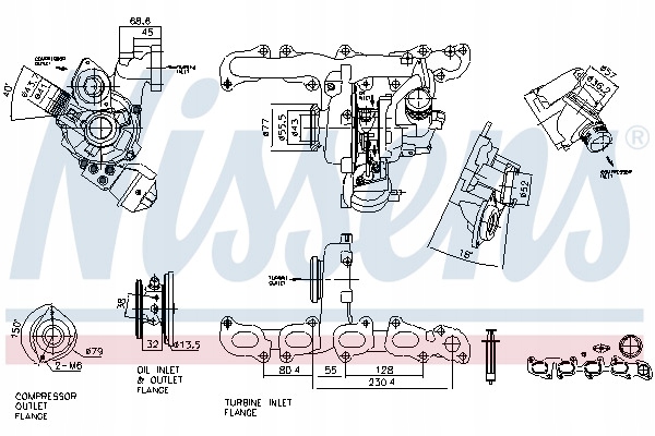 фото №11, Турбонагнетатель nissens 93420 pl dystrybucja