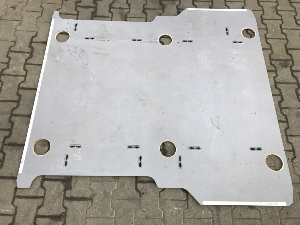 фото №1, Fiat doblo ii пол кузов багажника плита обшивка