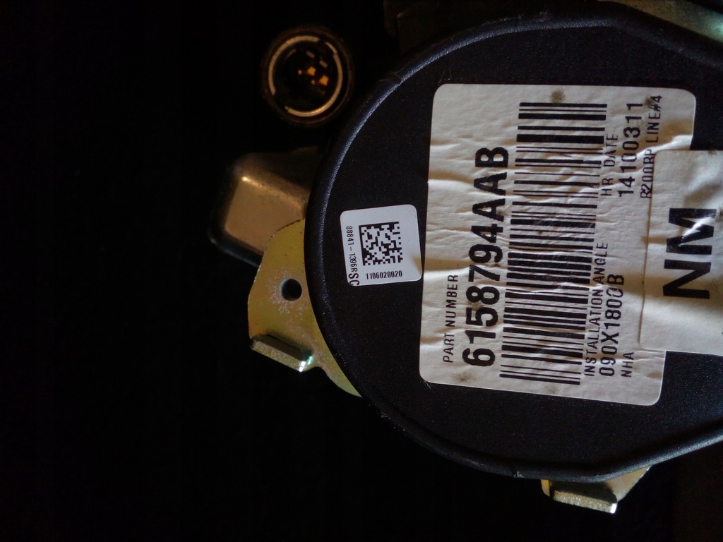 фото №4, Pas безпеки лівий задня renault latitude 12r.