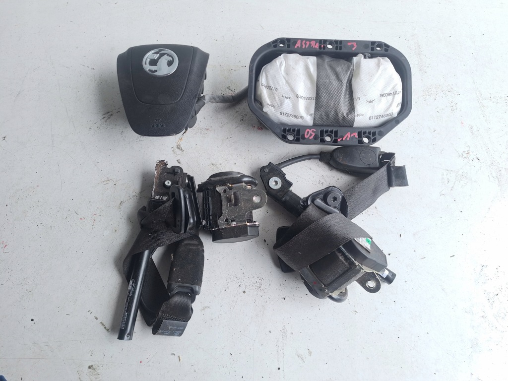 фото №1, Opel astra j astra iv 09-12 подушка безопасности набор