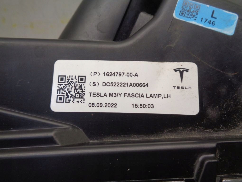 фото №3, Tesla model 3 y iii протитуманна фара led drl лівий