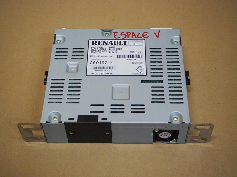 фото №1, Радио навигация renault espace v