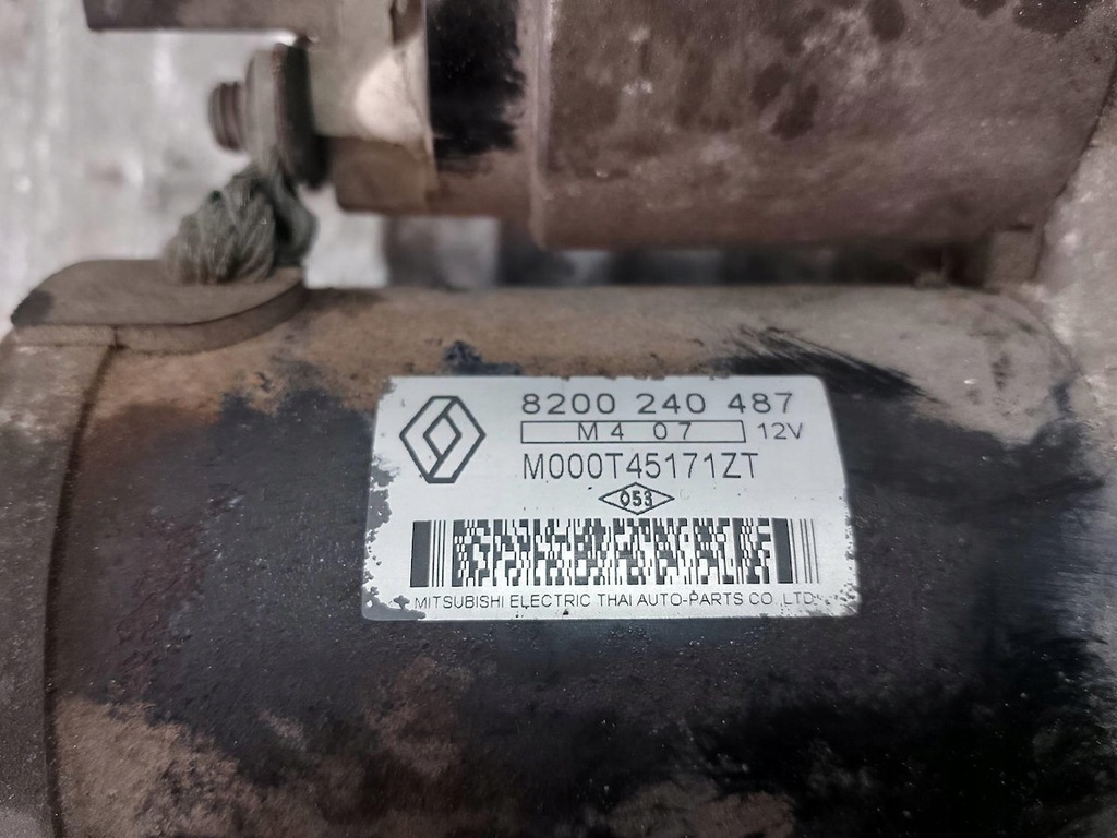 фото №6, Стартер dacia logan 8200240487 m000t45171zt 1.4 8v