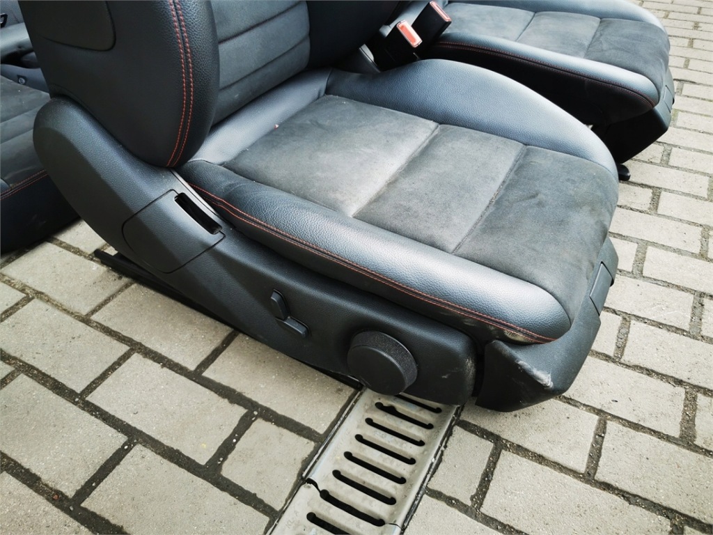 фото №6, Mercedes c-klasa w204 sedan lift amg 11-14 салон сидіння заднє сидіння шкіра