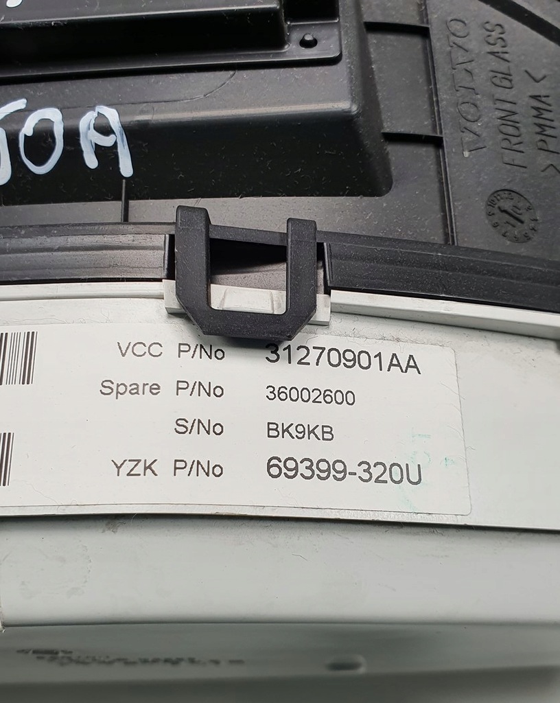фото №6, Счетчик приборы volvo v60 s60 ii 2.4 d5 31270901 eu