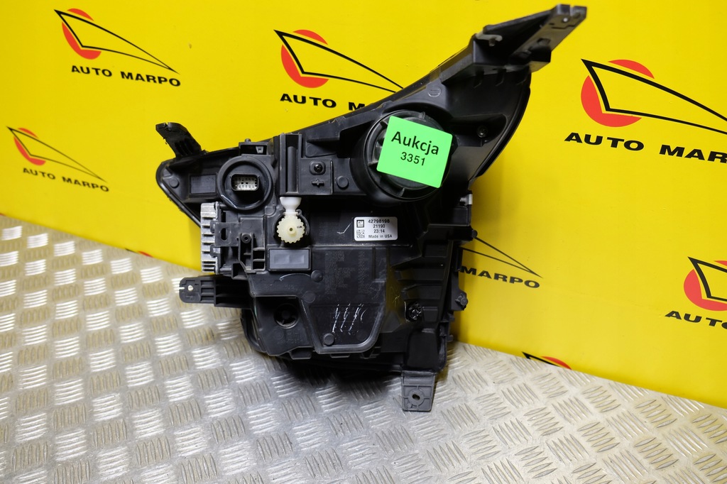 фото №11, Chevrolet bolt lift 2022- фара лампа full led права usa