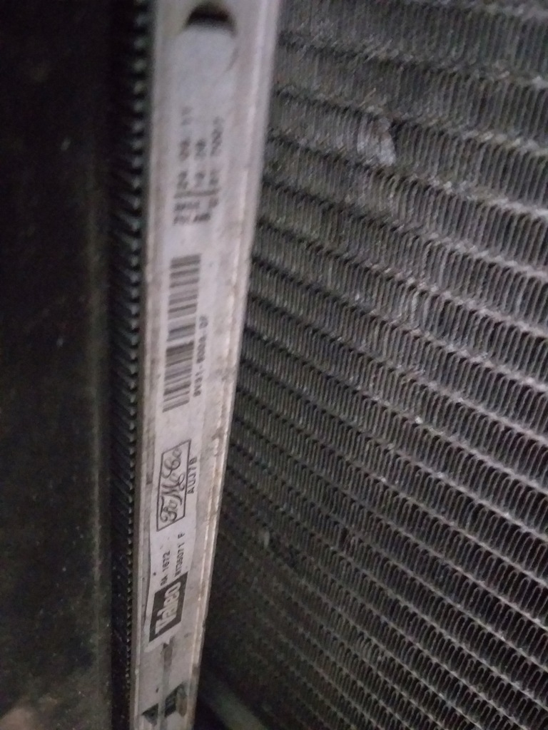 фото №6, Ford fiesta mk7 1.4 tdci pas перед передній комплект радіатор