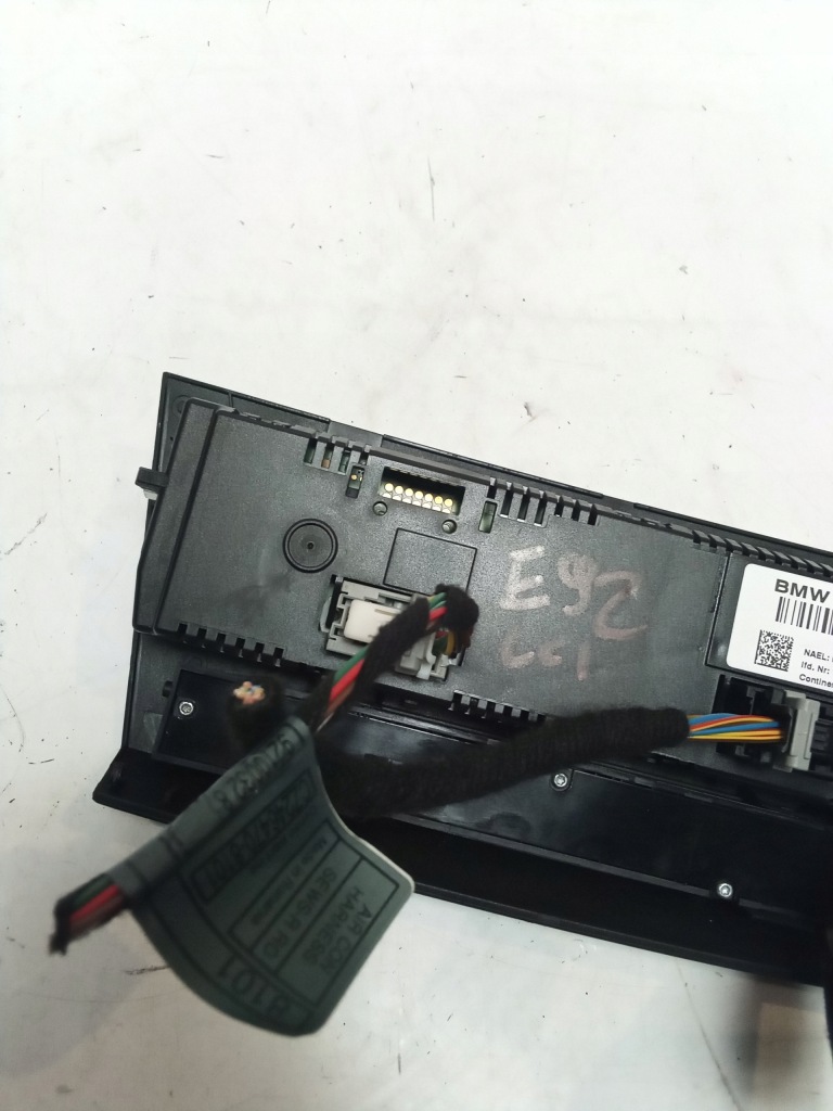 фото №7, Панель кондиционера bmw e92 lift lci 9250395 подогрев