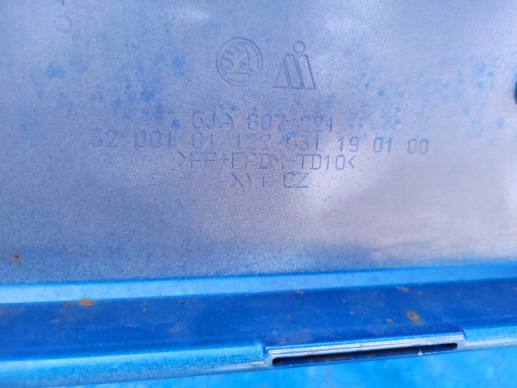 фото №15, Skoda rapid ii | бампер перед передний решётка 5ja807221 | 1113