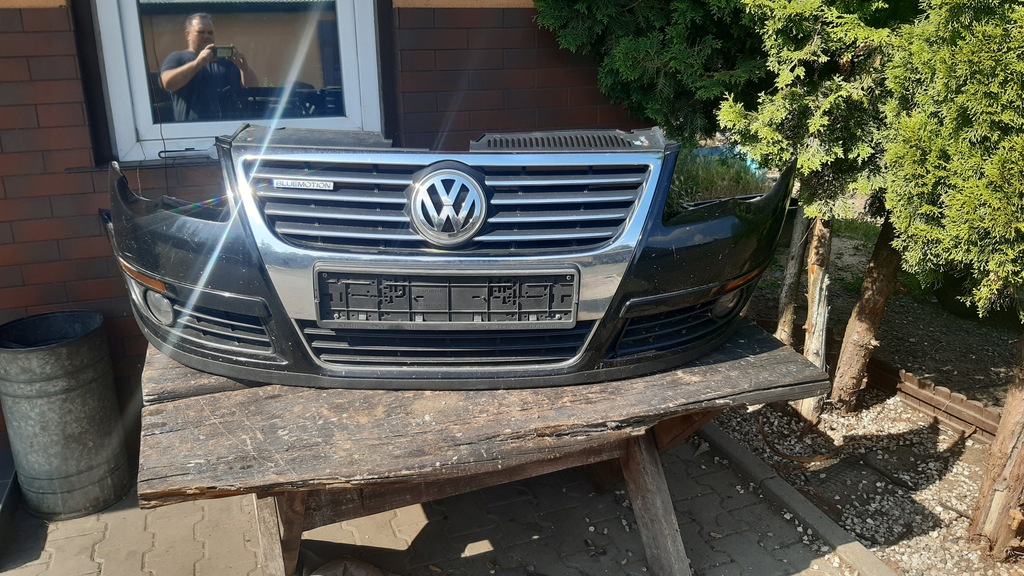 фото №1, Vw passat b6.zderzak передній kompletny.