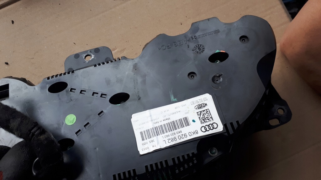 фото №8, S4 b8 lift счетчик приборная панель приборы 3.0 tfsi бензин