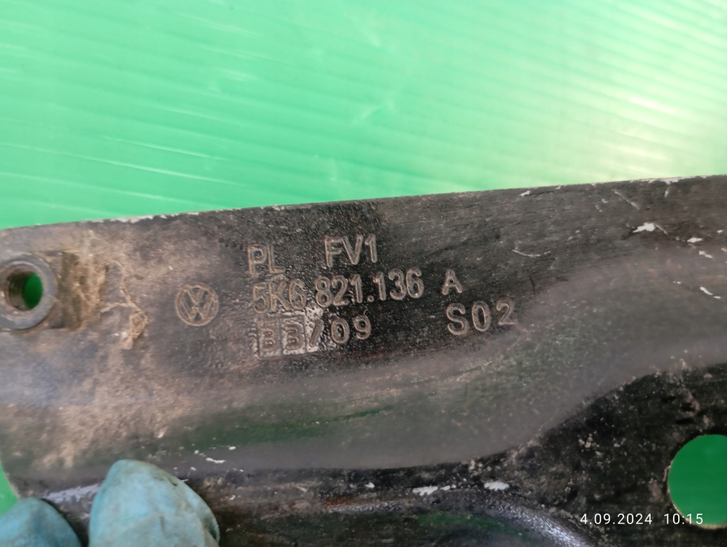 фото №6, Vw golf vi кронштейн крыла правый перед 5k6821136