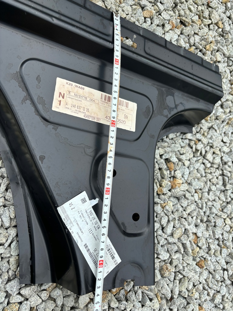 фото №10, Mercedes b klasa 246 блок двигателя обшивка порог правый