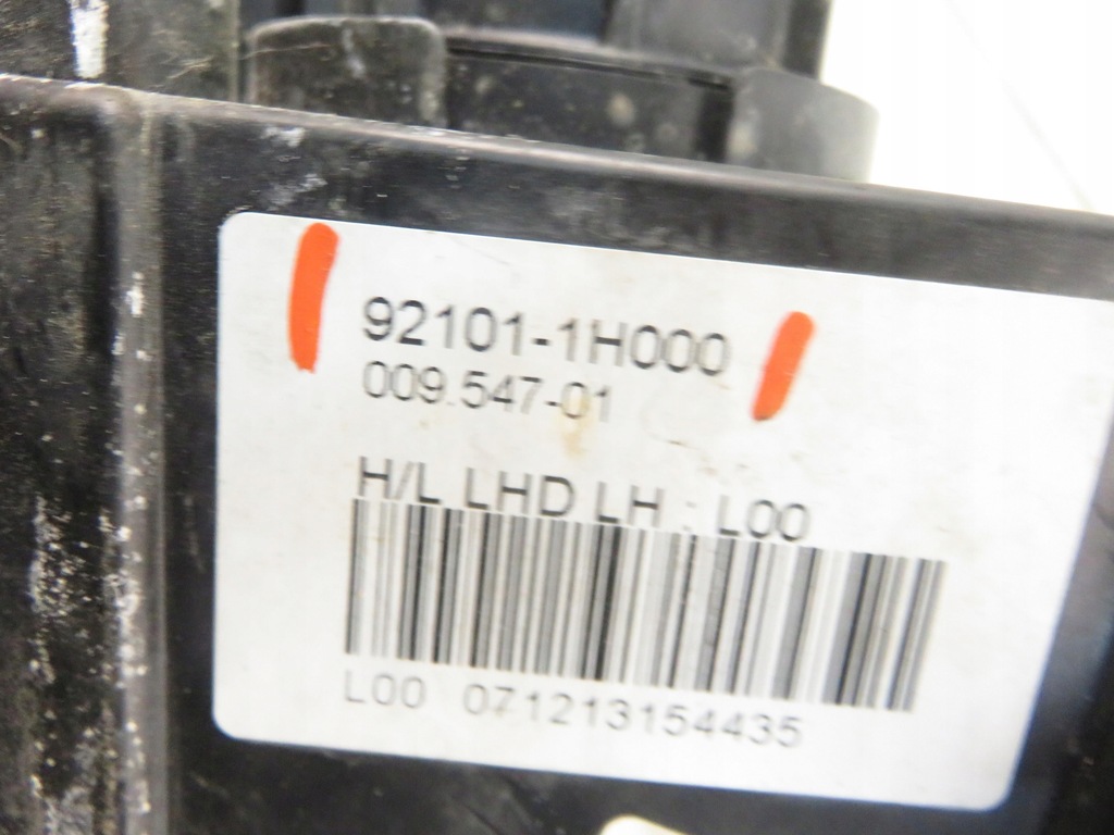 фото №8, Лампа левая передняя kia cee'd i liftback ed 921011h000