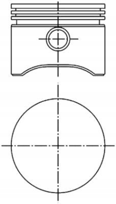 фото №1, Kolbenschmidt 94132700 поршень