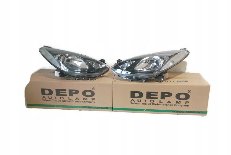 фото №1, Mazda 2 de 07-10r фара лампа перед h4