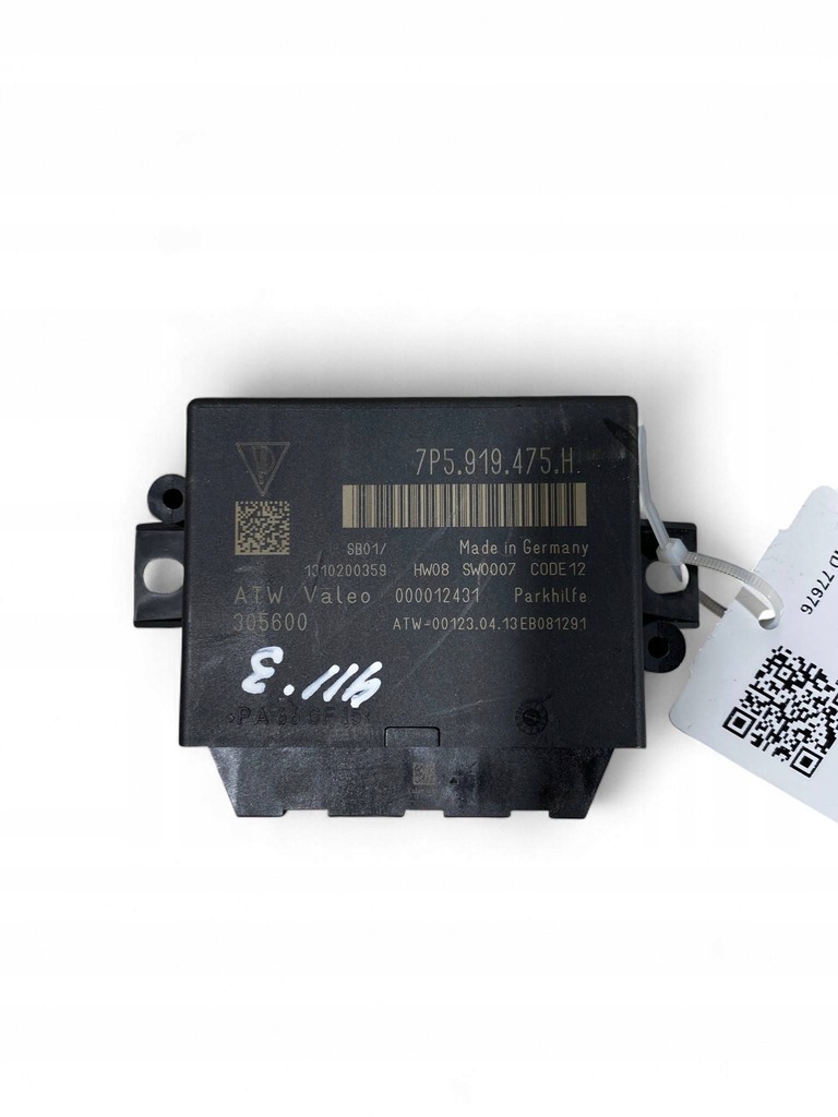 фото №1, Porsche 911 991 блок керування / модуль паркування pdc 7p5919475h