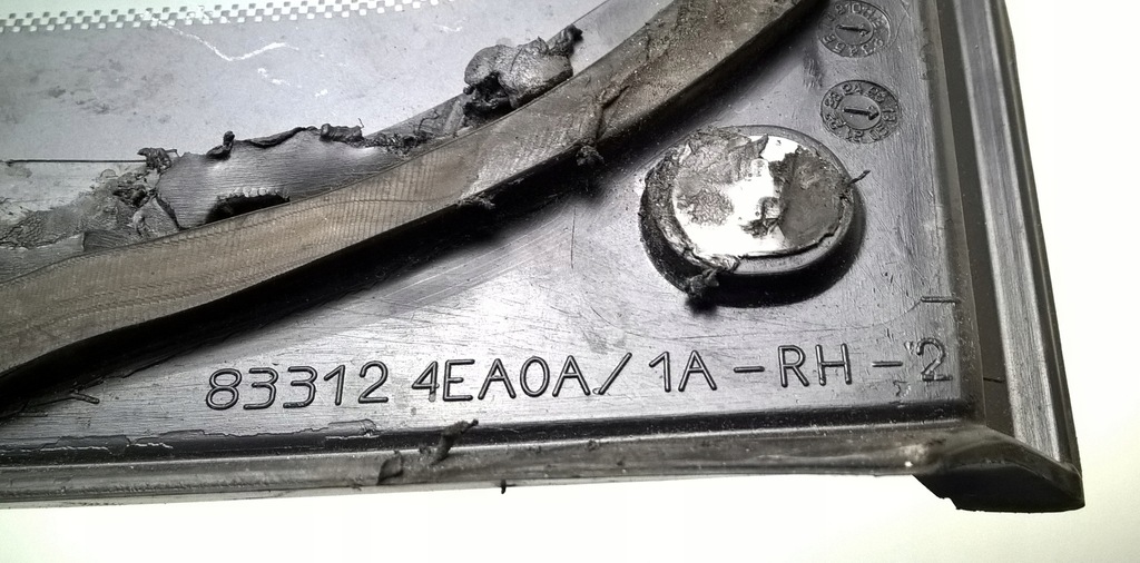 фото №11, Nissan qashqai 2 ii j11 2014- стекло правая задняя oryg