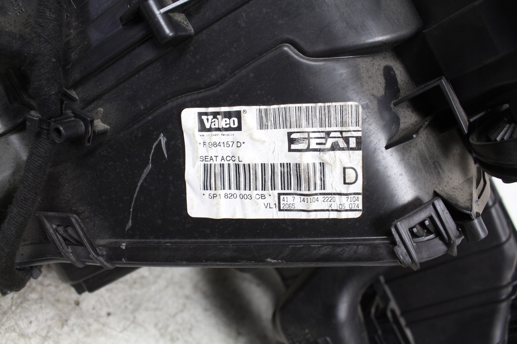 фото №5, Отопитель 5p1820003cb seat toledo iii 1.9tdi 04