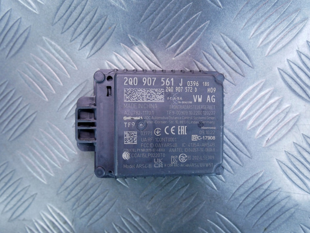 фото №1, Радар acc distronic 2q0907561j vw t-roc