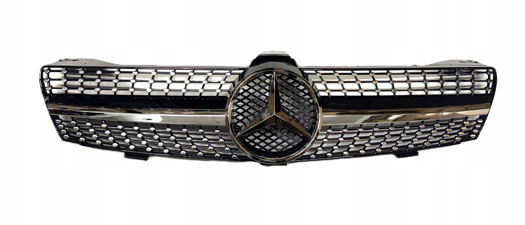 фото №1, Mercedes cls w219 c219 04- przedlift решётка радиатора решётка радиатора diamond молдинг czarna