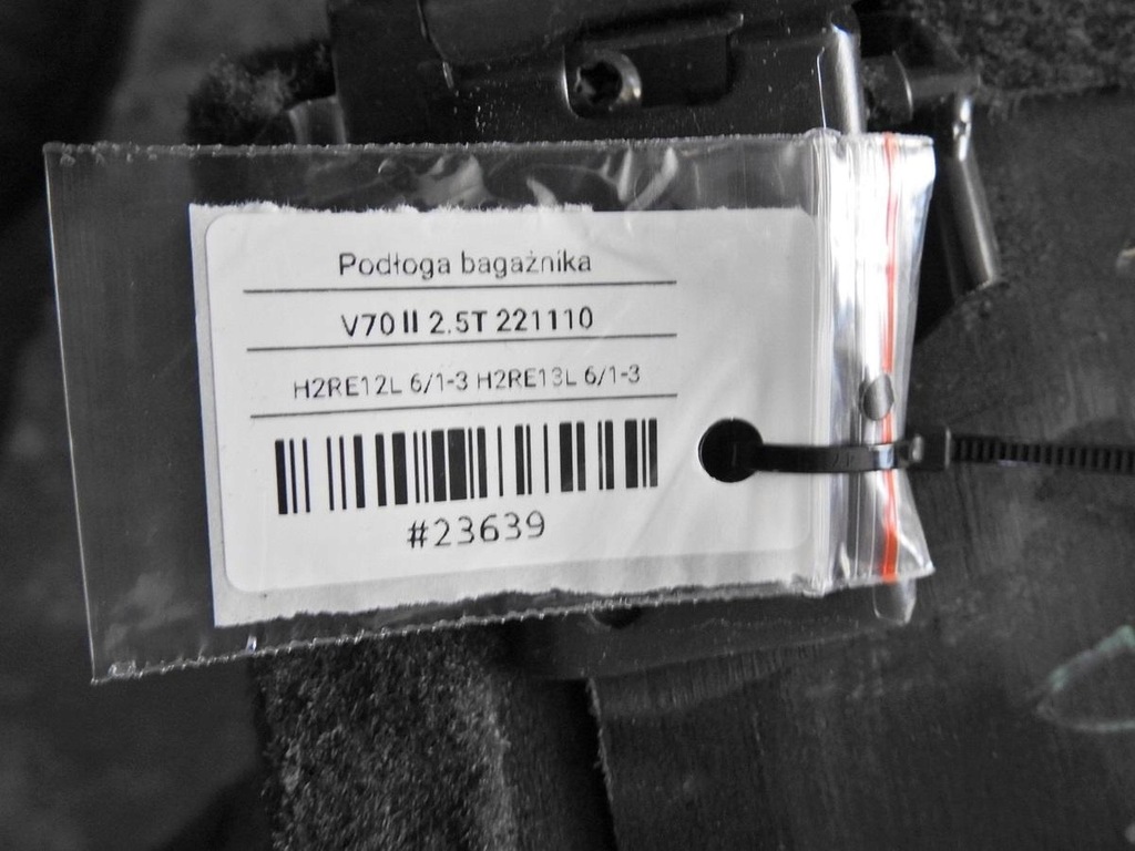 фото №9, Коврик пол багажника volvo v70 ii