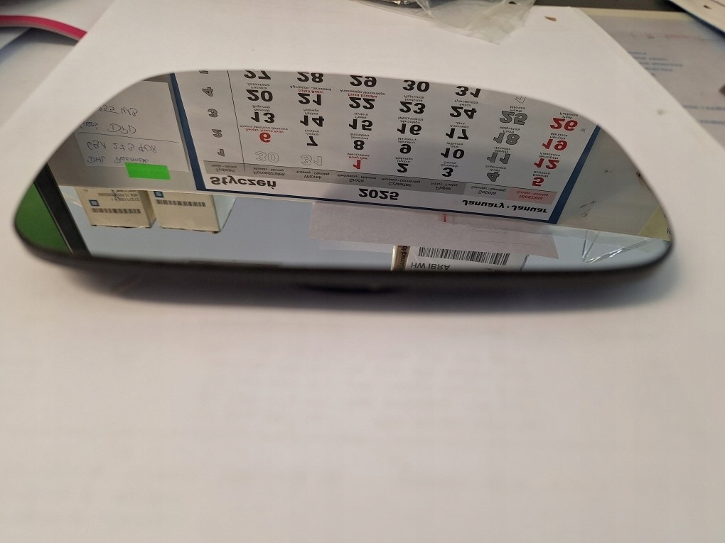 фото №1, Вкладыш зеркало левый peugeot 306 оригинальный номер 8151l4