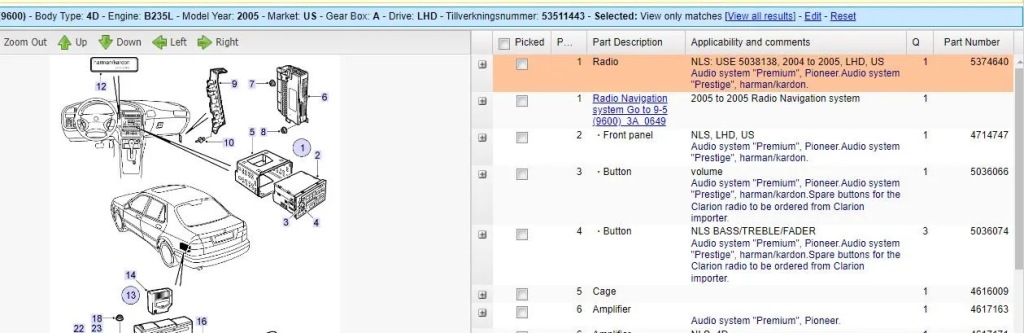 Радіо bez навігації saab 9-5 ys3e 5038138 26809444 2.3l 162kw 2004 Київ