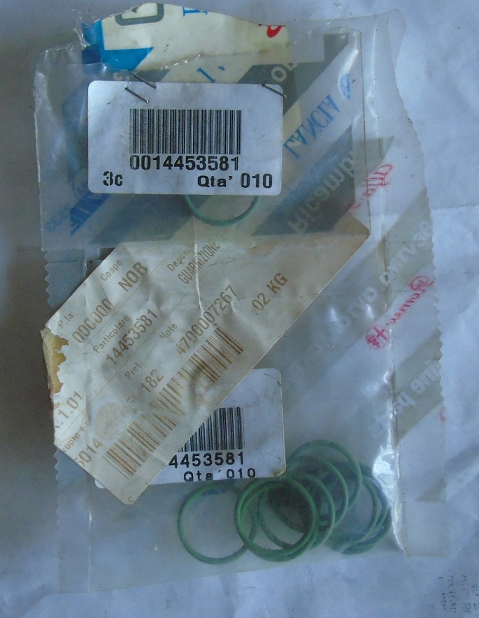 фото №1, Ущільнювальне кільце клапана обігрівача uno 89-