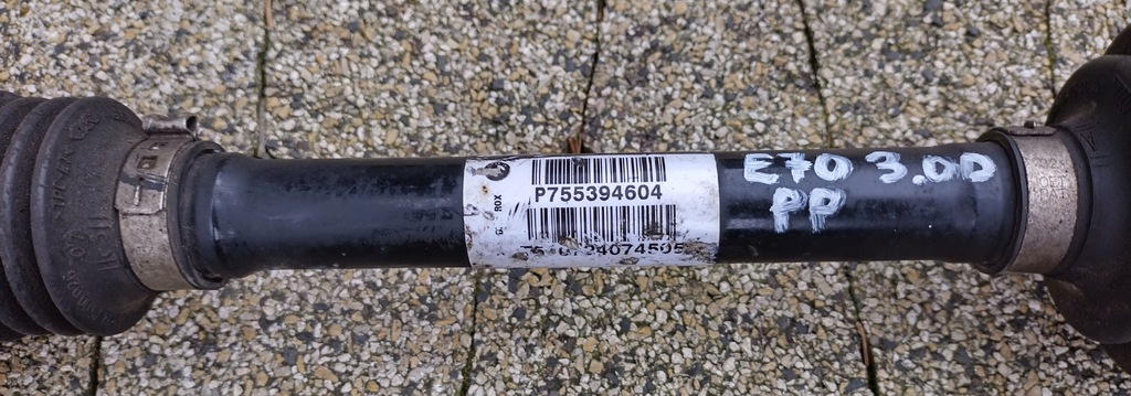 фото №5, Bmw x5 e70 3.0 дизель привідний вал права передня правий перед xdrive oryg