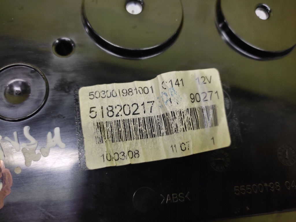 фото №7, Fiat brava ii 1.4 лічильник прилади 503001981001