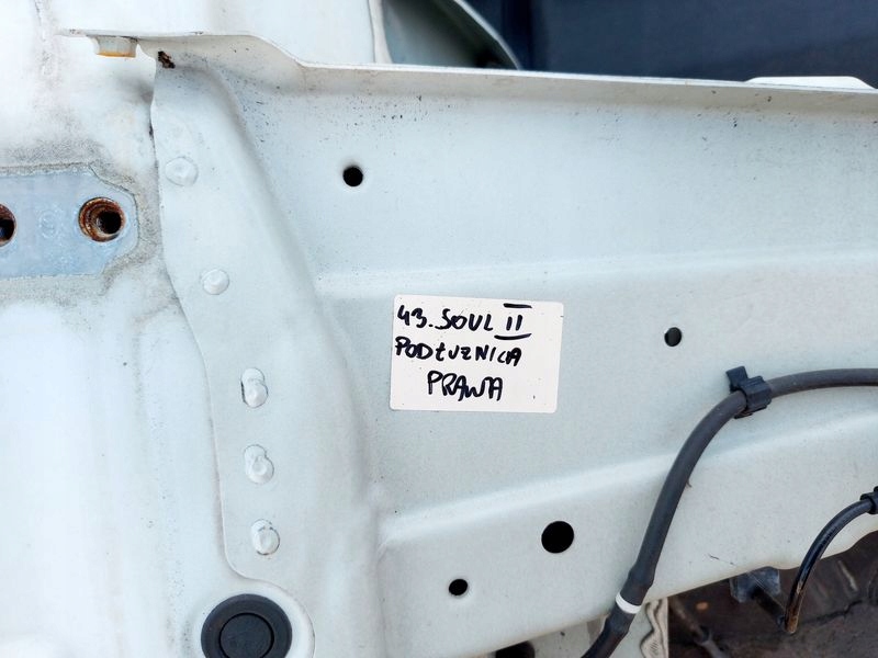 фото №2, Soul ii лонжерон правая подкрылок правый 1d четверть