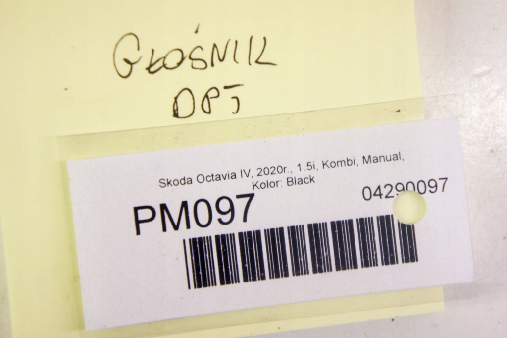 фото №7, Pm097 skoda octavia iv динамик дверь перед 5e3035411a