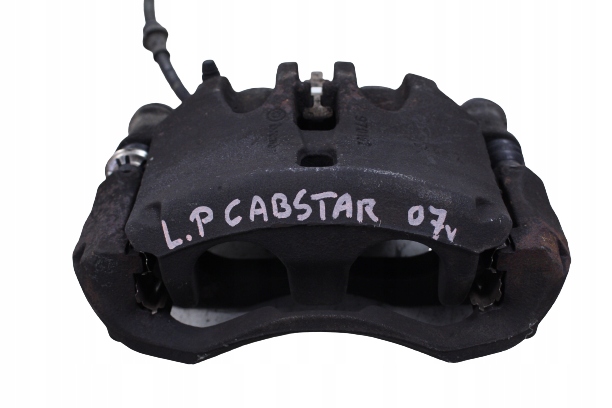 фото №1, Супорт гальмівний лівий перед nissan cabstar 07r.