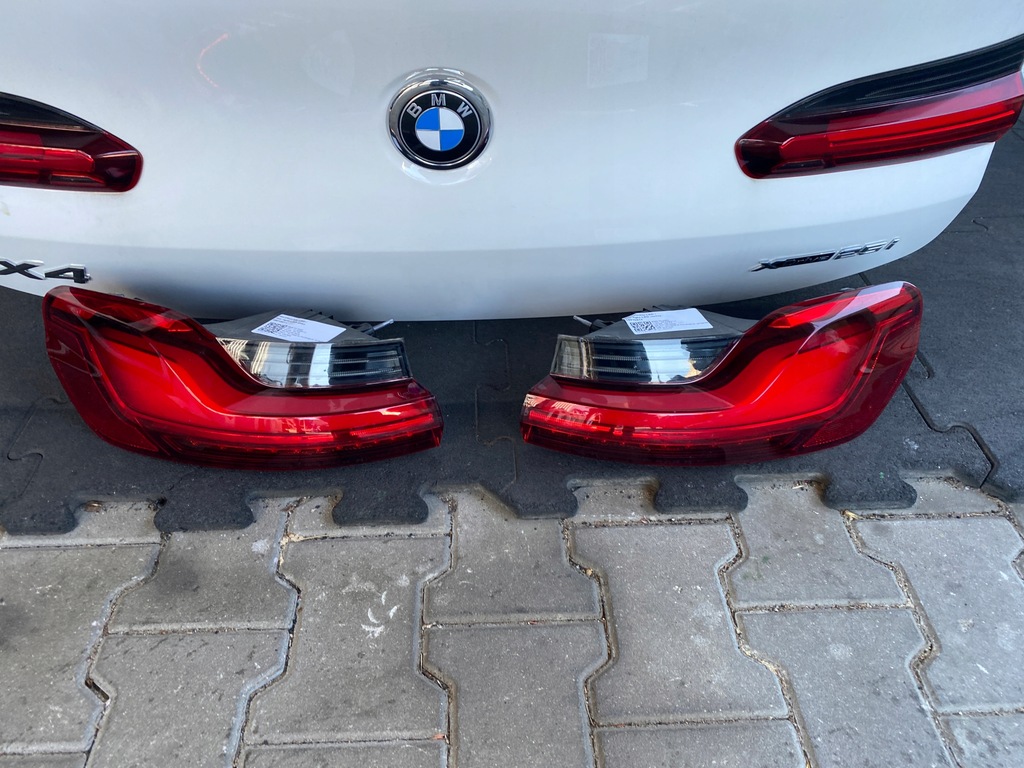 фото №5, Крышка багажника задняя лампы bmw x4 g02 300 alpinweiss