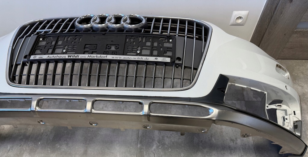 фото №12, Бампер передній audi a6 c7 10-14 allroad przed lift решітка радіатора накладки sprysk 6pdc