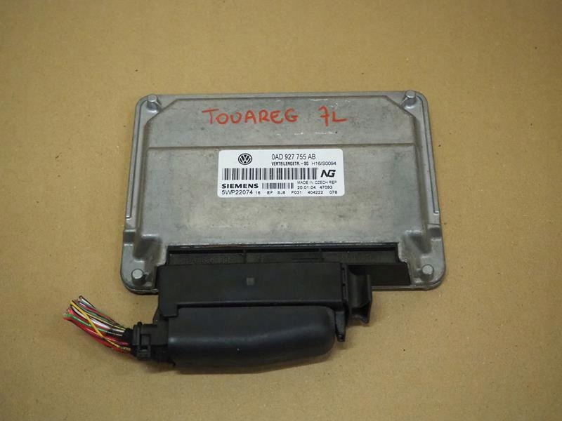 фото №1, Бортовой компьютер блок управления модуль привода vw touareg 7l
