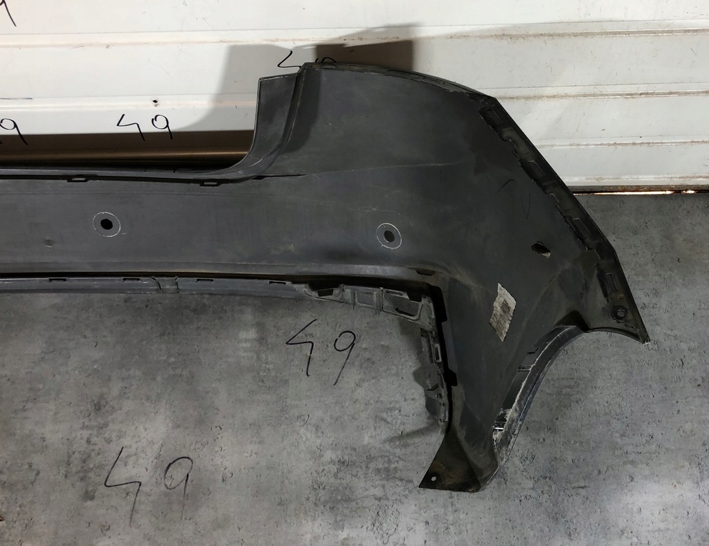 фото №14, Skoda fabia iv 4 21- бампер задняя задний