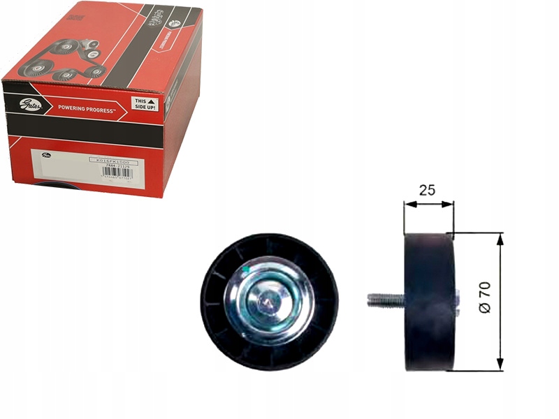 фото №1, Ролик напрямна ремінь citroen jumper fiat ducato