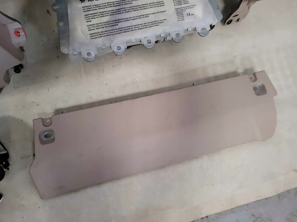 фото №5, Подушки безпеки панель приладів ремені панель приладів оригінал usa bmw f10