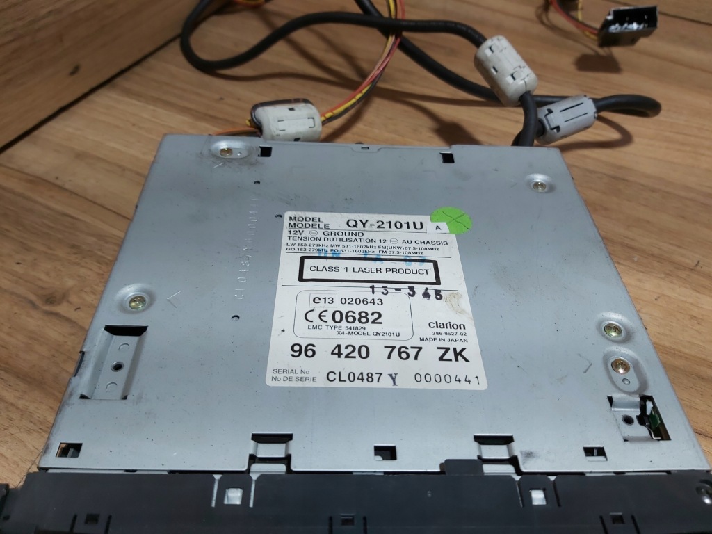 фото №2, Радио citroen c5 96420767zk