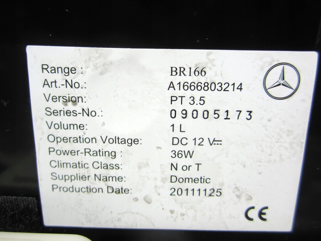 фото №7, Бардачок підставка кронштейн na чашки чашка mercedes ml w166 12v охолоджуваний з підігрівом